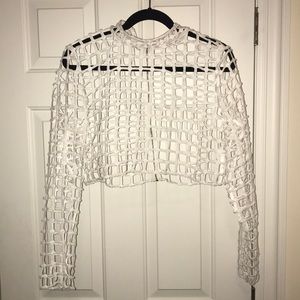 AKIRA NETTED TOP